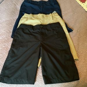 3 pair Under Armour golf shorts size youth 14